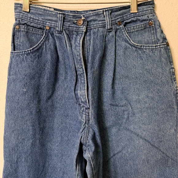 Vintage Hunters Glen High Waisted Jeans Sz 13/14 - Picture 5 of 11